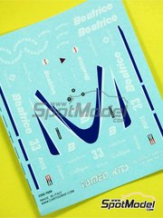 Tameo Kits TMK025: Car scale model kit 1/43 scale - Beatrice